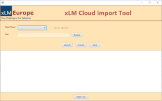 XLM CLOUD IMPORT TOOL